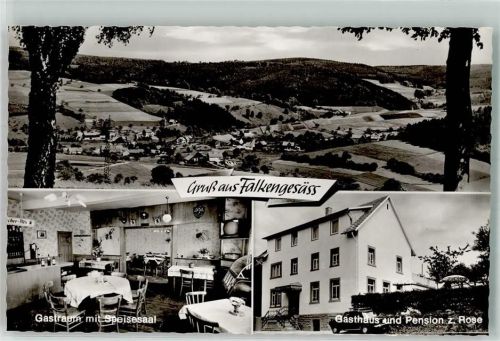 64711 W6124 Falken-Gesäß - Gasthaus Pension zur Rose
