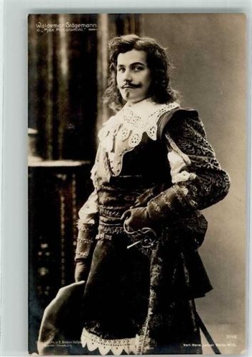 Charlottenburg Staegemann/Stägemann als Max Piccolomini Theater Schauspieler