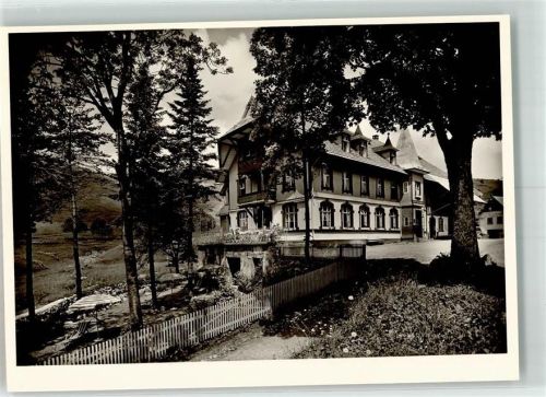 79674 W7868 Muggenbrunn Foto AK Gasthaus Grüner Baum