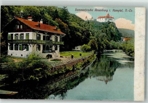Rosenburg 1918 Schloss