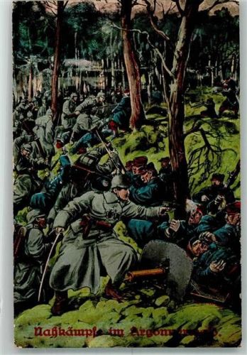 1916 Nahkämpfe in den Argonnen WK I