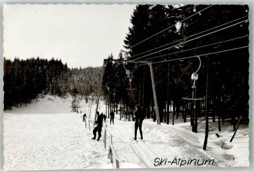 Schulenberg Skilift Ski-Alpinium Winter Ort handschriftlich