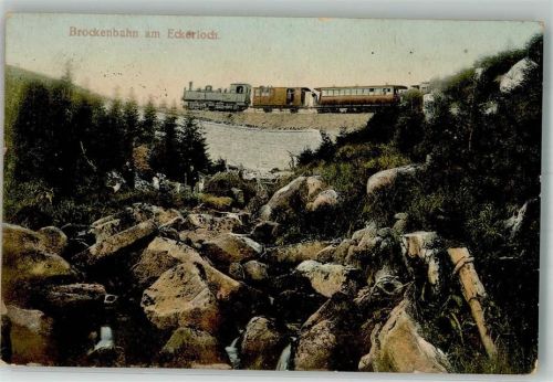 1916 Brockenbahn am Eckerloch