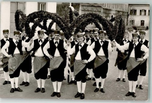 Haag 1956 Tracht Schäfflertanz
