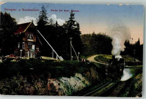 Brockenbahn Partie bei Drei Ännen