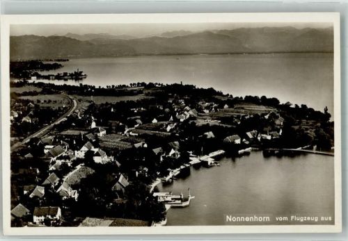Nonnenhorn Fliegeraufnahme Nonnenhorn Bodensee Hafen