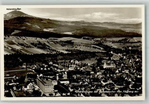 Eislingen Fliegeraufnahme Hohenstaufen