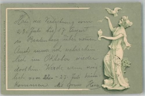 1899 Wedgwood Figur Verlag Bock & Schmitt Wien Nr. 1019