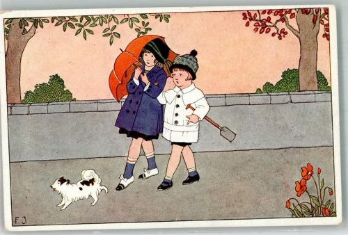 Jugend v. Heute Serie 666-69 Kinder A.H.F. Nr. 6969