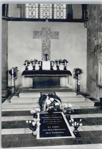 Köln Stadt St. Minoriten Grabmal Adolph Kolping
