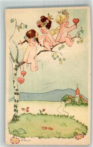 1940 Amor Engel Herz