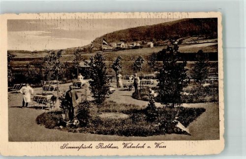 Wahmbeck Gasthaus Rothhaus Gartenwirtschaft Verlag Thoericht 5560