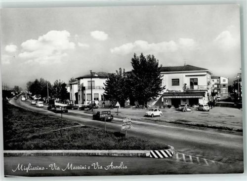 56010 Migliarino Pisano - Via Mazzini e Via Aurelia