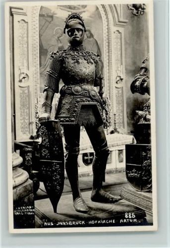 Aus Innsbruck - Hofkirche Arthur Foto AK Ritter