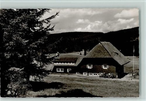 Schönwald Naturfreundehaus Küferhäusle 1963 AK