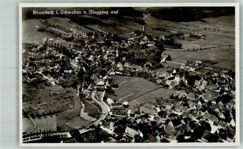 Krumbach Fliegeraufnahme Freig. d. R.L.M.