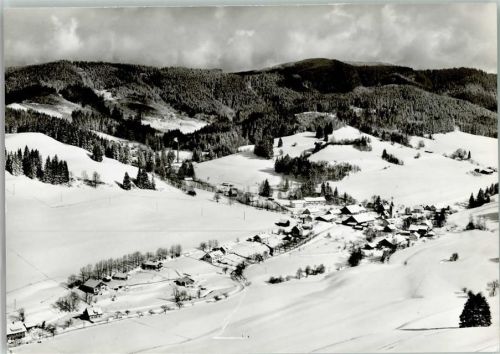 Bolsternang Luftaufnahme Winter