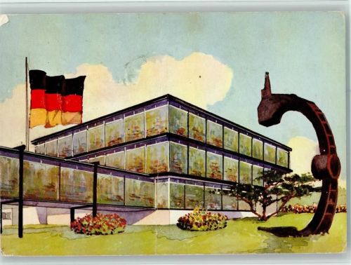 Nr. 9403 Egicarte - Exposition 1958 - Pavillon Allemagne