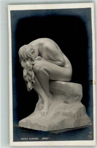 Nr. 59 Akt Reue von OscarGarvens Skulptur (NPG) Foto AK
