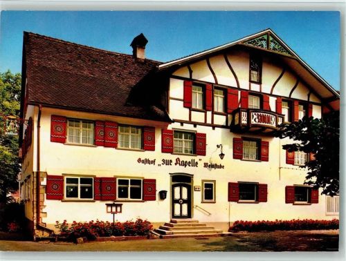 Nonnenhorn Gasthof Weinstube Zur Kapelle