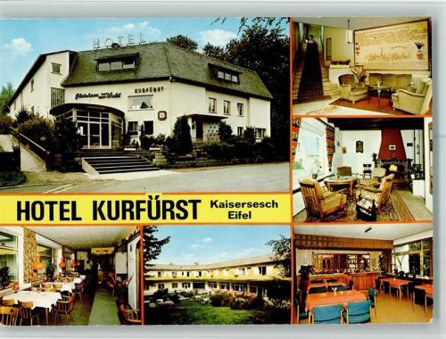 Kaisersesch Hotel Kurfürst Innenaufnahmen Mehrfachaufnahme