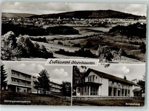 Otzenhausen Gesamtansicht Müttergenesungsheim Europahaus 3-Bildaufnahme