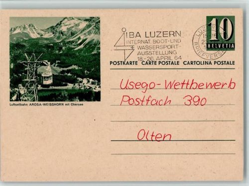 Weisshorn Luftseilbahn Obersee