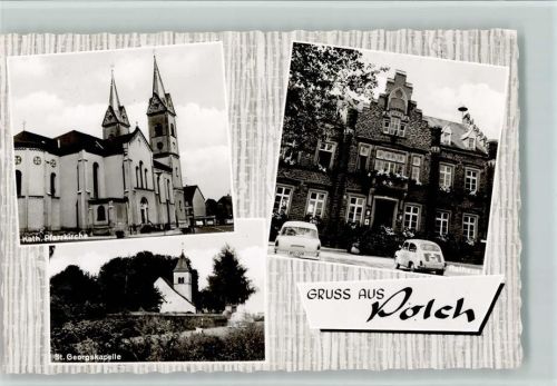 56751 W5444 Polch - Kath. Pfarrkirche St. Georgskapelle