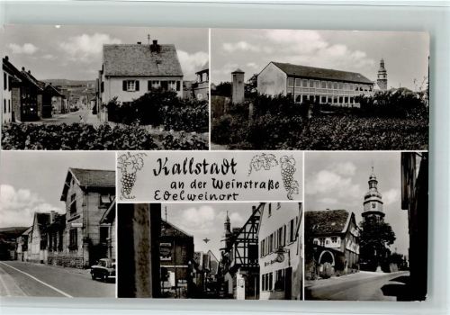 67098 W6701 Kallstadt , Pfalz - Ortsansichten Mehrfachaufnahme