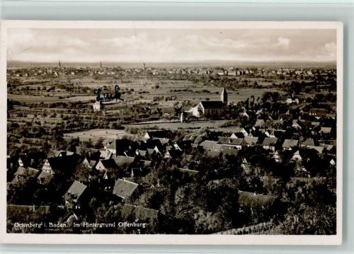 Ortenberg Gesamtansicht im Hintergrund Offenburg