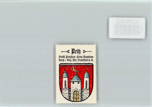 Peitz Vignette Wappen Kaffee Hag ca 1920-1940