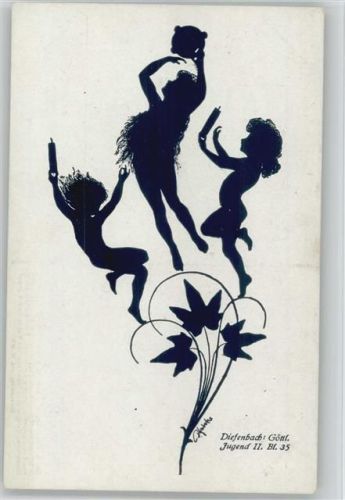 Scherenschnitt - Jugend II. Blatt 35 -