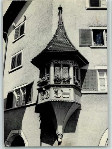 Zug 1965 Schweizer Pfadfinderinnen - Erker am Haus