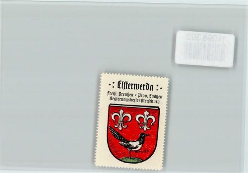 Elsterwerda Vignette Wappen Kaffee Hag ca 1920-1940