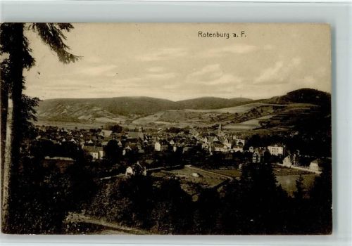 Rotenburg Blick nach Rotenburg