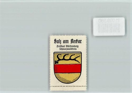Sulz Vignette Wappen Kaffee Hag ca 1920-1940
