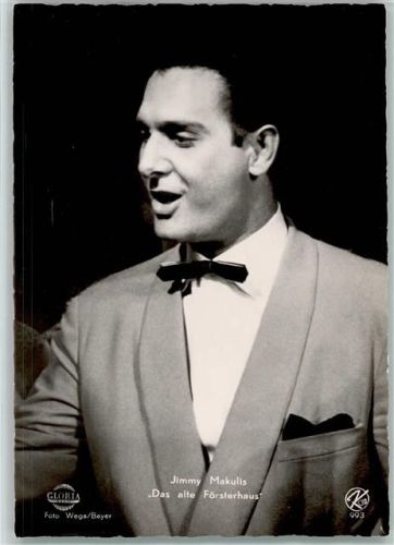 Jimmy Makulis "Das alte Försterhaus" Foto AK Schlagersänger