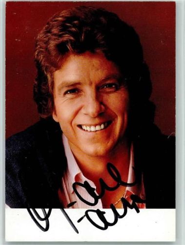 Michael Schanze Original Autogramm Schlagersänger