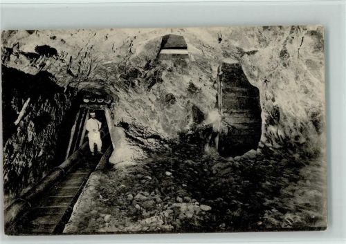Dürnberg steinsalzkammer im Jakobbergstollen ca 1925 AK