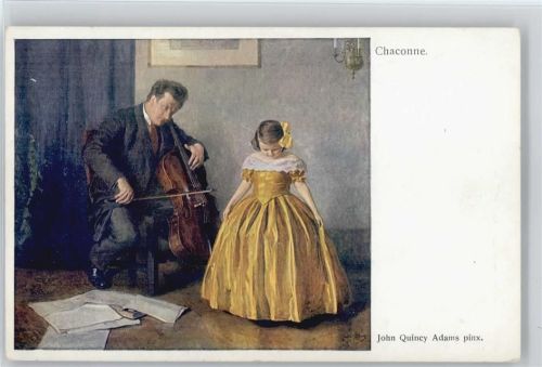 Cello spielen - Glamour Mädchen - Wiener Kunst Nr. 1129 AK