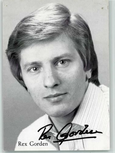 Rex Gorden Original Autogramm