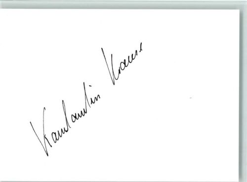 Konstantin Krause Weitsprung Original Autogramm kein Foto keine AK