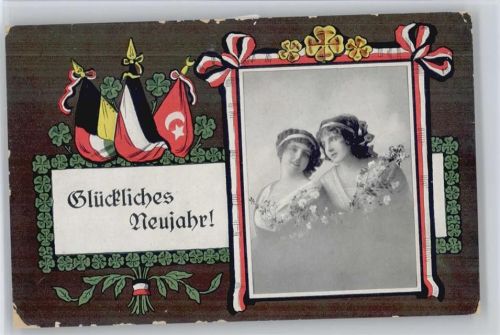 Schwarz-weiss-rot - Fahnen, Schleifen, Frauen