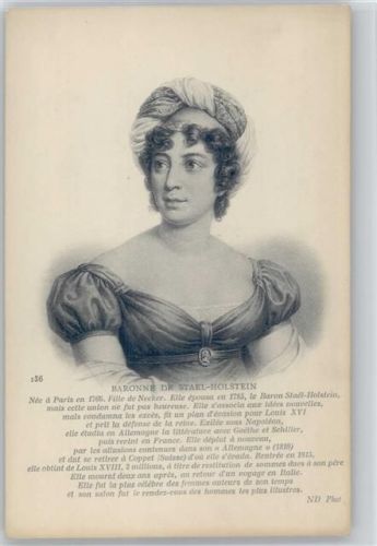 Baronne de Stael-Holstein Adel