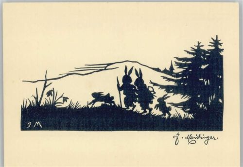 Ostern -Hasen - Nr. 45- Christkönigsgesellschaft zum Weißen Kreuz Meidinger, J.