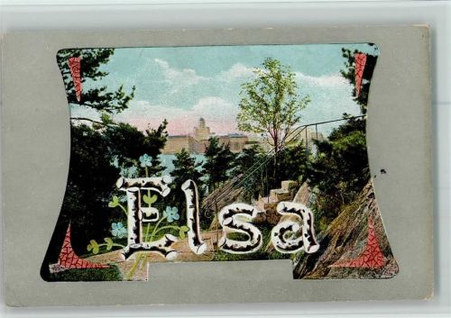 Serie 1515 Nr. 51 - Namen auf Ansichtskarten - Elsa