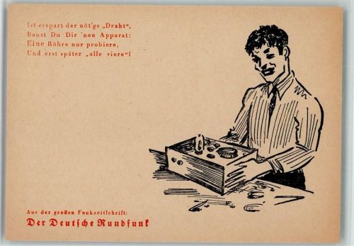 Serie 2 Bild 1 Funkzeitschrift - Werbung