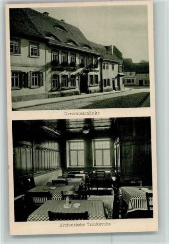 Taucha Gerichtsschänke Innenaufnahme Altdeutsche Trinkstube