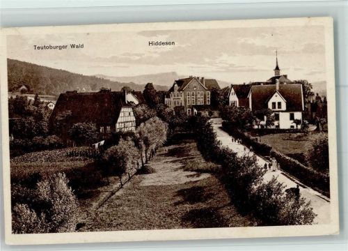 Hiddesen Exsammlung Busse Ortsansicht