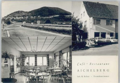 Aichelberg Café Restaurant Innenaufnahme Autobahn